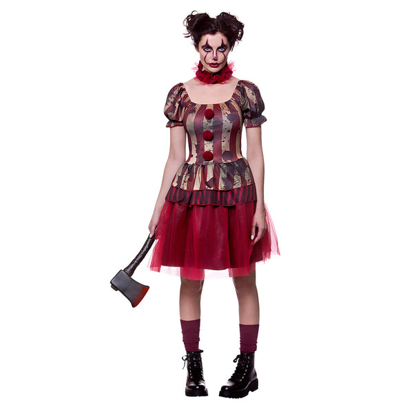 Wicked Costumes Zombie clown kostuum Bente