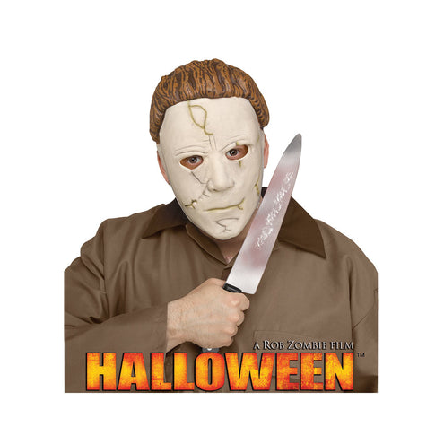 Wicked Costumes Zombie masker Michael Myers met mes