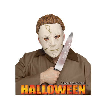 Wicked Costumes Zombie masker Michael Myers met mes
