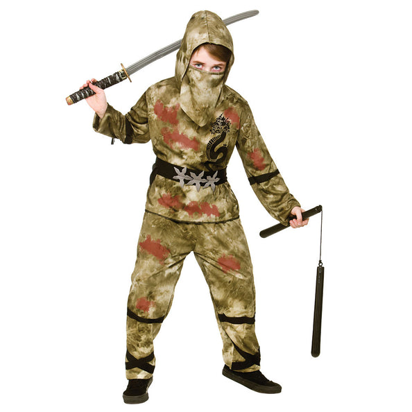 Wicked Costumes Zombie ninja kostuum Gijs