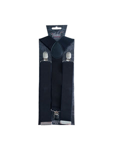 Wicked Costumes Zwarte bretels breed 35mm