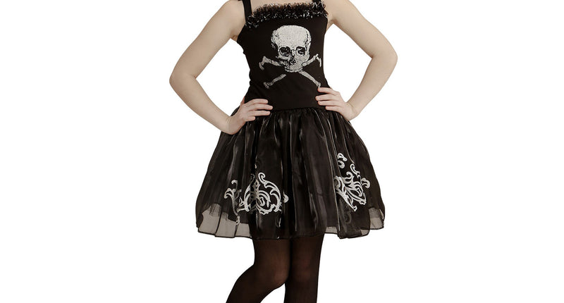 Widmann SRL Ballerina jurk met schedels