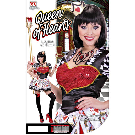 Widmann SRL Hartenkoninginnen jurk Emma Medium