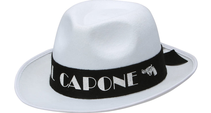 Widmann SRL Hoed Al Capone wit