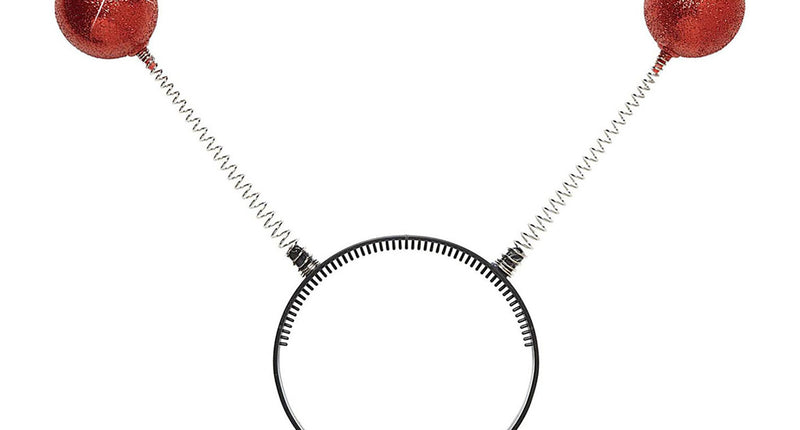 Widmann SRL Hoofdband met rode antennes