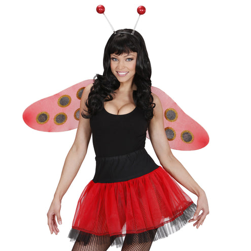 Widmann SRL Hoofdband met rode antennes