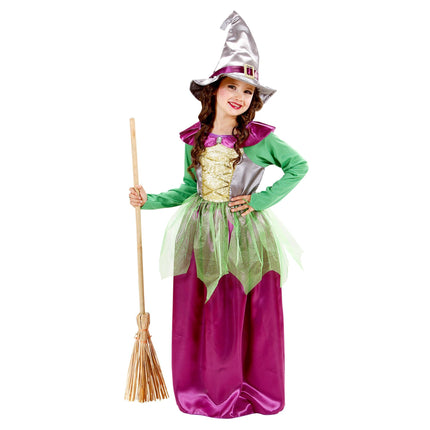 Widmann SRL Luxe heksenjurk voor kinderen