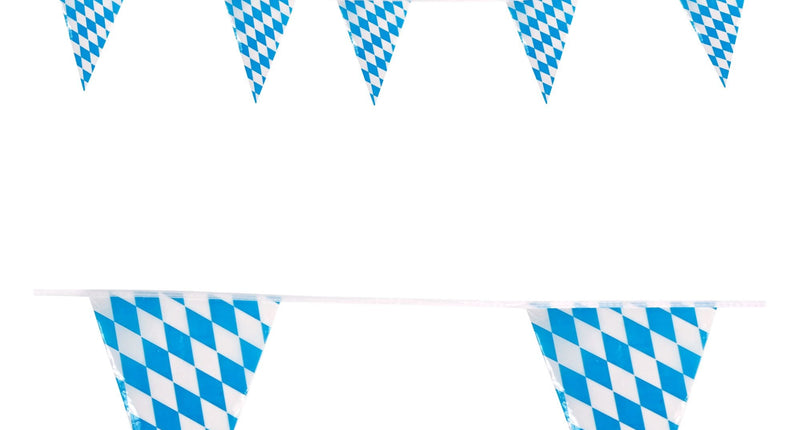 Widmann SRL Oktoberfest vlaggenlijn geblokt