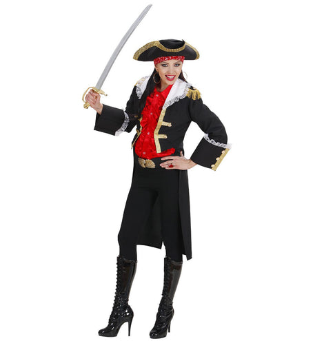 Widmann SRL Piratenjas zwart dames small