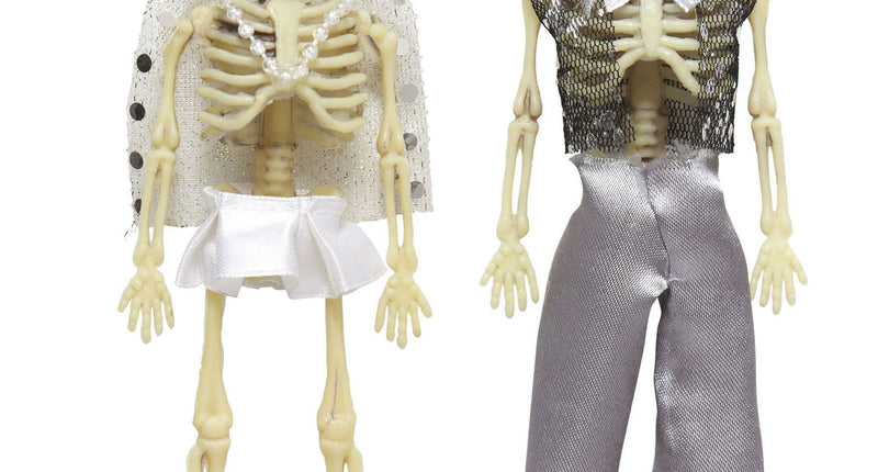 Widmann SRL Skelet bruidspaar halloween deco