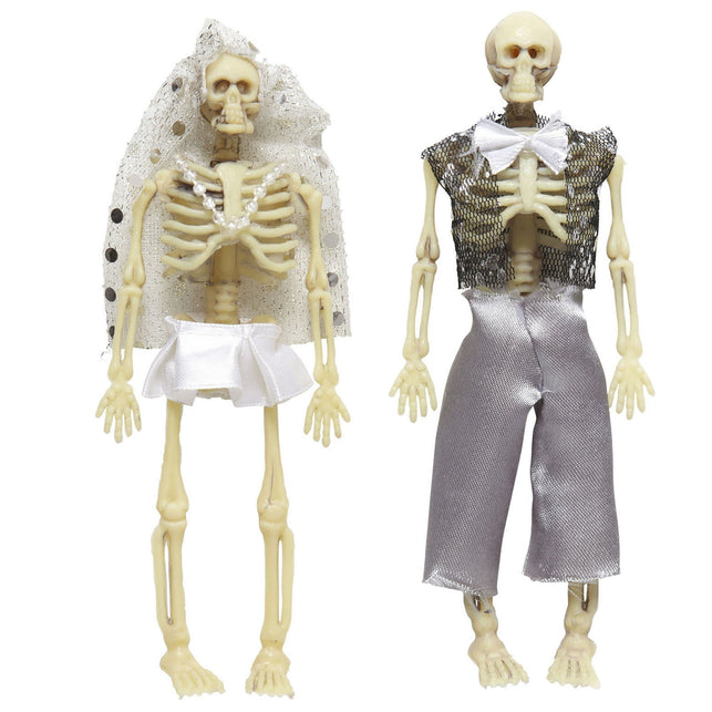 Widmann SRL Skelet bruidspaar halloween deco