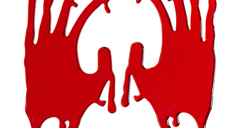 Widmann SRL Sticker bloederige handen