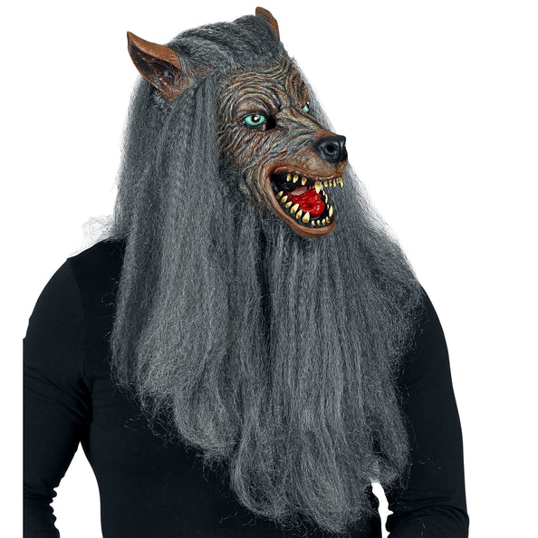 Widmann SRL Weerwolf masker met haren
